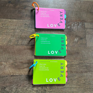 Baby Lovevery Learning Toys Play Guides set 3 books